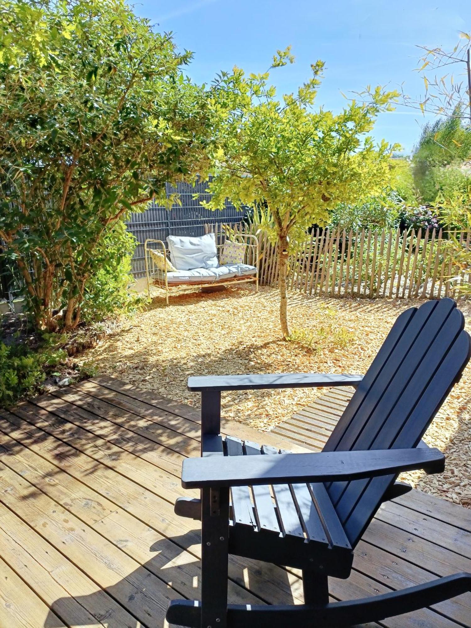 Cottage en bois cosy avec plage lac à 600m, entre océan et Dune du Pilat sur propriété privée Sanguinet Extérieur photo